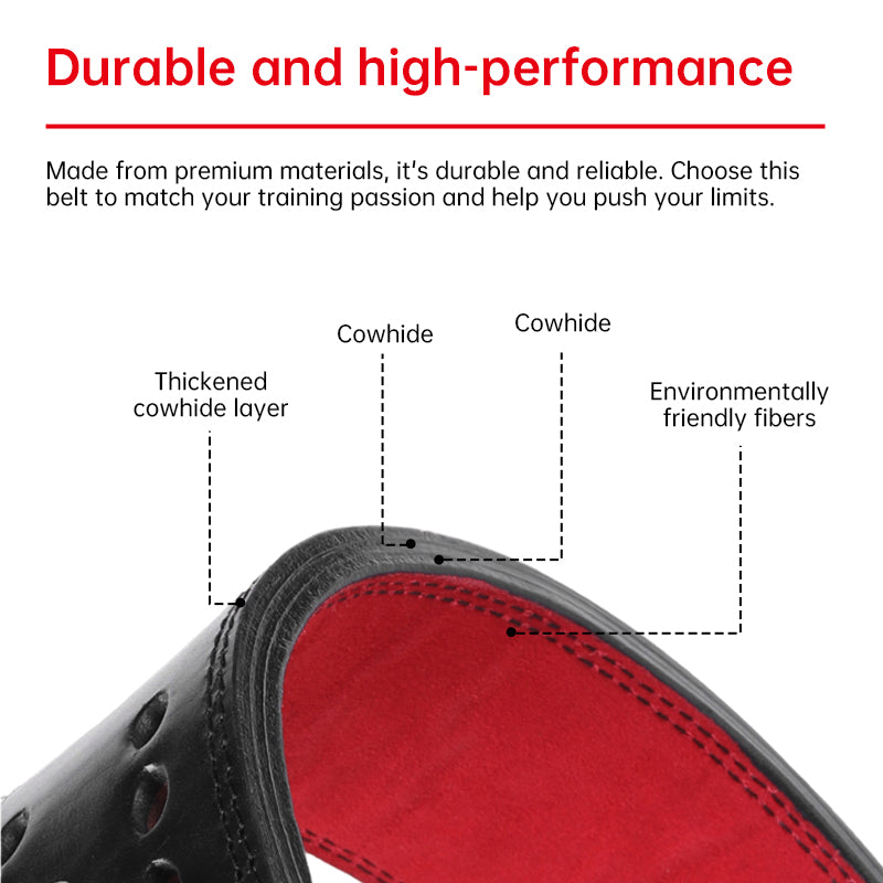 Alpha Active 13mm Lever Weight Lifting Belt