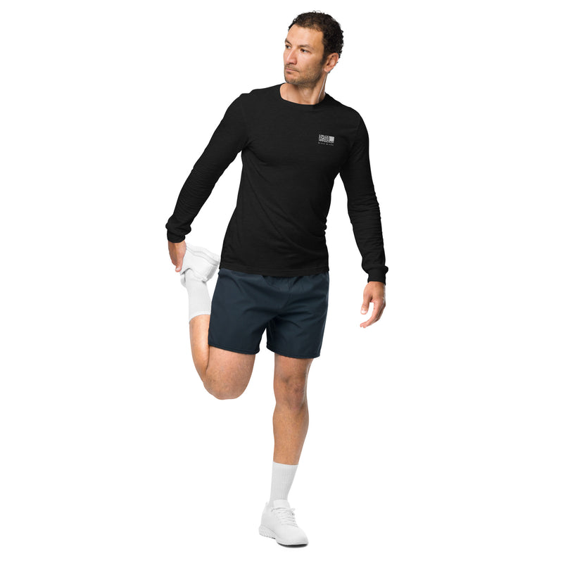 Alpha Active Men’s Long Sleeve Tee – Minimal Athletic Streetwear