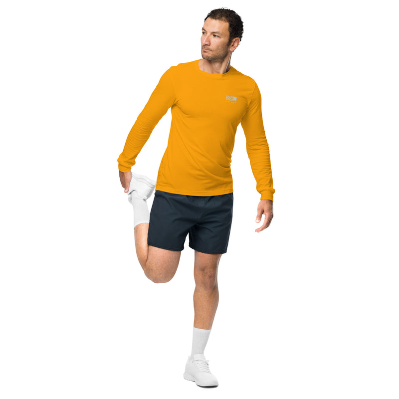 Alpha Active Men’s Long Sleeve Tee – Minimal Athletic Streetwear
