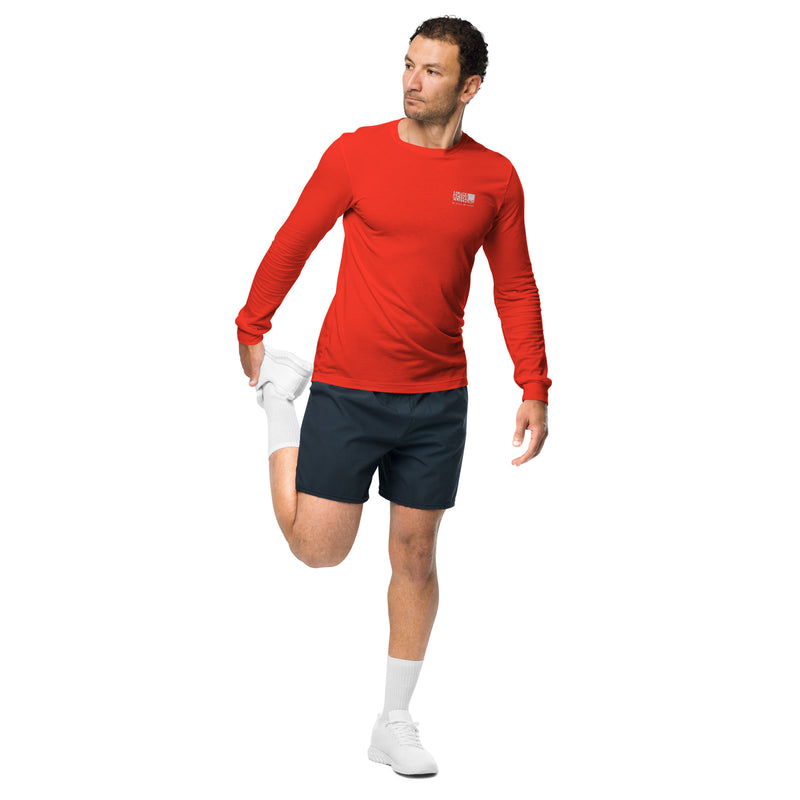 Alpha Active Men’s Long Sleeve Tee – Minimal Athletic Streetwear