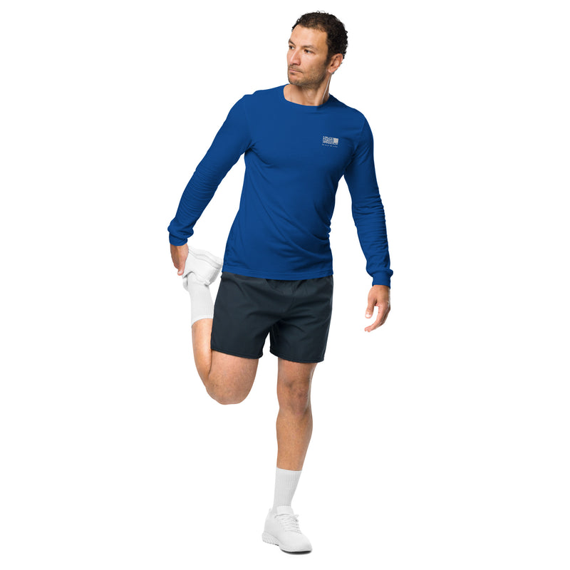 Alpha Active Men’s Long Sleeve Tee – Minimal Athletic Streetwear